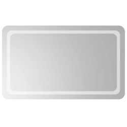 vidaXL Espejo de baño con LED 100x60 cm