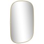 vidaXL Espejo de pared dorado 70x45 cm vidaXL Espejo de pared dorado 70x45 cm