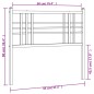 vidaXL Cabecero de metal negro 90 cm vidaXL Cabecero de metal negro 90 cm