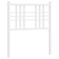 vidaXL Cabecero de metal blanco 75 cm vidaXL Cabecero de metal blanco 75 cm