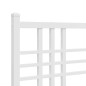 vidaXL Cabecero de metal blanco 180 cm vidaXL Cabecero de metal blanco 180 cm