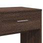 vidaXL Tocador con espejo color marrón roble 80x39x80 cm vidaXL Tocador con espejo color marrón roble 80x39x80 cm
