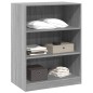vidaXL Armario de madera de ingeniería gris Sonoma 77x48x102 cm vidaXL Armario de madera de ingeniería gris Sonoma 77x48x102 cm