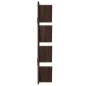 vidaXL Estantería de pared 4 niveles marrón roble 33x16x90 cm vidaXL Estantería de pared 4 niveles marrón roble 33x16x90 cm