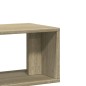 vidaXL Muebles de TV 2 uds madera ingeniería roble Sonoma 100x30x50 cm