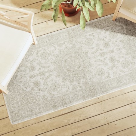 vidaXL Alfombra de pelo corto antideslizante multicolor 80x300 cm