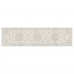 vidaXL Alfombra de pelo corto antideslizante multicolor 80x300 cm