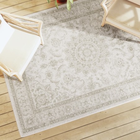 vidaXL Alfombra de pelo corto antideslizante multicolor 160x230 cm