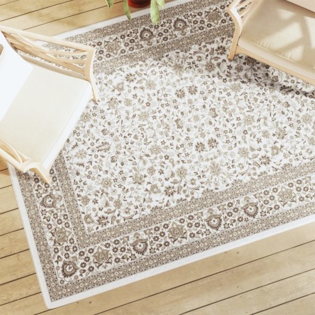 vidaXL Alfombra de pelo corto antideslizante multicolor 160x230 cm