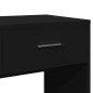 vidaXL Tocador con espejo negro 80x39x80 cm vidaXL Tocador con espejo negro 80x39x80 cm