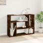vidaXL Muebles de TV 2 uds madera ingeniería roble ahumado 100x30x50cm vidaXL Muebles de TV 2 uds madera ingeniería roble ahumado 100x30x50cm