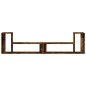 vidaXL Muebles de TV 2 uds madera ingeniería roble ahumado 100x30x50cm vidaXL Muebles de TV 2 uds madera ingeniería roble ahumado 100x30x50cm