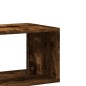 vidaXL Muebles de TV 2 uds madera ingeniería roble ahumado 100x30x50cm vidaXL Muebles de TV 2 uds madera ingeniería roble ahumado 100x30x50cm