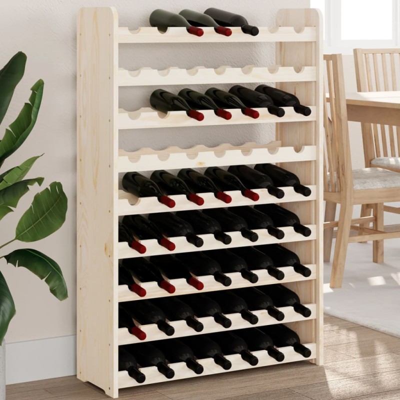 vidaXL Botellero madera maciza de pino 72,5x25x111,5 cm vidaXL Botellero madera maciza de pino 72,5x25x111,5 cm