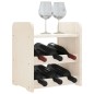 vidaXL Botellero con tablero superior madera maciza pino 33x25x37 cm vidaXL Botellero con tablero superior madera maciza pino 33x25x37 cm
