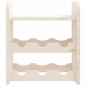 vidaXL Botellero con tablero superior madera maciza pino 33x25x37 cm vidaXL Botellero con tablero superior madera maciza pino 33x25x37 cm