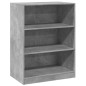 vidaXL Armario de madera de ingeniería gris hormigón 77x48x102 cm vidaXL Armario de madera de ingeniería gris hormigón 77x48x102 cm