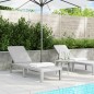 vidaXL Tumbona de polipropileno gris 159x57x83,5 cm vidaXL Tumbona de polipropileno gris 159x57x83,5 cm