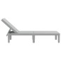 vidaXL Tumbona de polipropileno gris 159x57x83,5 cm vidaXL Tumbona de polipropileno gris 159x57x83,5 cm