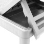 vidaXL Tumbona de polipropileno gris 159x57x83,5 cm vidaXL Tumbona de polipropileno gris 159x57x83,5 cm