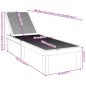 vidaXL Tumbona de polipropileno gris 159x57x83,5 cm vidaXL Tumbona de polipropileno gris 159x57x83,5 cm