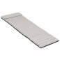 vidaXL Cojín para tumbona piel de ante color crema vidaXL Cojín para tumbona piel de ante color crema