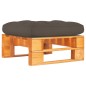 vidaXL Otomana de jardín de palets madera pino impregnada marrón miel vidaXL Otomana de jardín de palets madera pino impregnada marrón miel