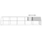 vidaXL Jaula gallinero de exterior de acero galvanizado 3x10x2 m