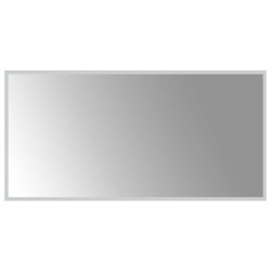 vidaXL Espejo de baño con LED 50x100 cm