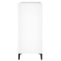 vidaXL Mueble para discos madera contrachapada blanco 84,5x38x89 cm vidaXL Mueble para discos madera contrachapada blanco 84,5x38x89 cm