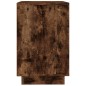 vidaXL Aparador madera contrachapada roble ahumado 102x35x55 cm