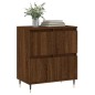 vidaXL Aparador madera contrachapada marrón roble 60x35x70 cm vidaXL Aparador madera contrachapada marrón roble 60x35x70 cm