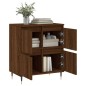 vidaXL Aparador madera contrachapada marrón roble 60x35x70 cm vidaXL Aparador madera contrachapada marrón roble 60x35x70 cm