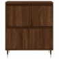 vidaXL Aparador madera contrachapada marrón roble 60x35x70 cm vidaXL Aparador madera contrachapada marrón roble 60x35x70 cm