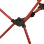 vidaXL Silla de camping plegable PVC y aluminio negro vidaXL Silla de camping plegable PVC y aluminio negro