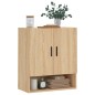 vidaXL Armario de pared madera de ingeniería roble Sonoma 60x31x70 cm vidaXL Armario de pared madera de ingeniería roble Sonoma 60x31x70 cm