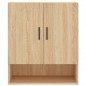 vidaXL Armario de pared madera de ingeniería roble Sonoma 60x31x70 cm vidaXL Armario de pared madera de ingeniería roble Sonoma 60x31x70 cm