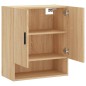 vidaXL Armario de pared madera de ingeniería roble Sonoma 60x31x70 cm vidaXL Armario de pared madera de ingeniería roble Sonoma 60x31x70 cm