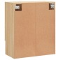 vidaXL Armario de pared madera de ingeniería roble Sonoma 60x31x70 cm vidaXL Armario de pared madera de ingeniería roble Sonoma 60x31x70 cm