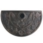 vidaXL Base de sombrilla de resina medio círculo bronce 9 kg vidaXL Base de sombrilla de resina medio círculo bronce 9 kg