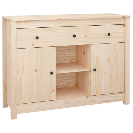 vidaXL Aparador de madera maciza de pino 100x35x74,5 cm