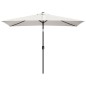 vidaXL Sombrilla rectangular blanco arena 200x300 cm vidaXL Sombrilla rectangular blanco arena 200x300 cm