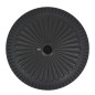 vidaXL Base de sombrilla de resina redonda negro 14 kg vidaXL Base de sombrilla de resina redonda negro 14 kg