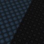 vidaXL Cubierta solar de piscina de PE flotante negro y azul 732x366cm vidaXL Cubierta solar de piscina de PE flotante negro y azul 732x366cm