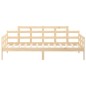 vidaXL Sofá cama madera maciza de pino 90x200 cm