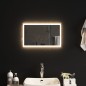 vidaXL Espejo de baño con LED 50x30 cm vidaXL Espejo de baño con LED 50x30 cm