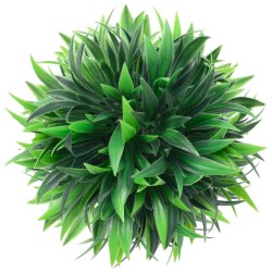 vidaXL Bolas de boj artificial 4 unidades 15 cm