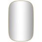 vidaXL Espejo de pared dorado 80x50 cm vidaXL Espejo de pared dorado 80x50 cm