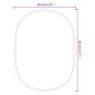 vidaXL Espejo de pared negro 40x30 cm vidaXL Espejo de pared negro 40x30 cm