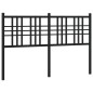 vidaXL Cabecero de metal negro 120 cm vidaXL Cabecero de metal negro 120 cm
